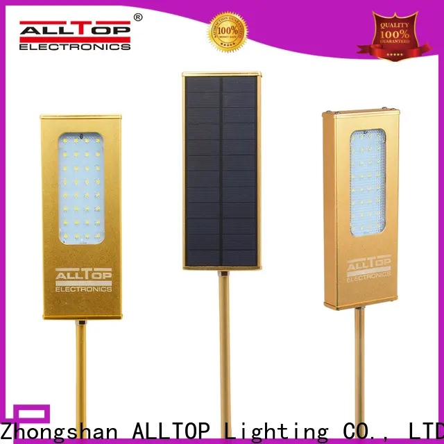 ALLTOP modern solar pir wall light series for street lighting 1