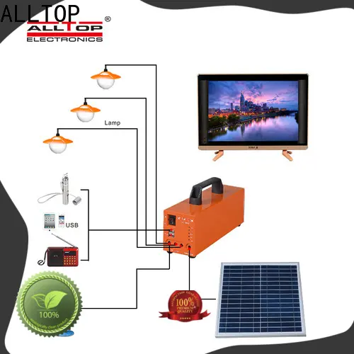 ALLTOP energy-saving customized solar powered flood lights directly sale for battery backup 1