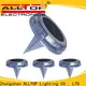 custom watt solar pillar lights factory for decoration 1