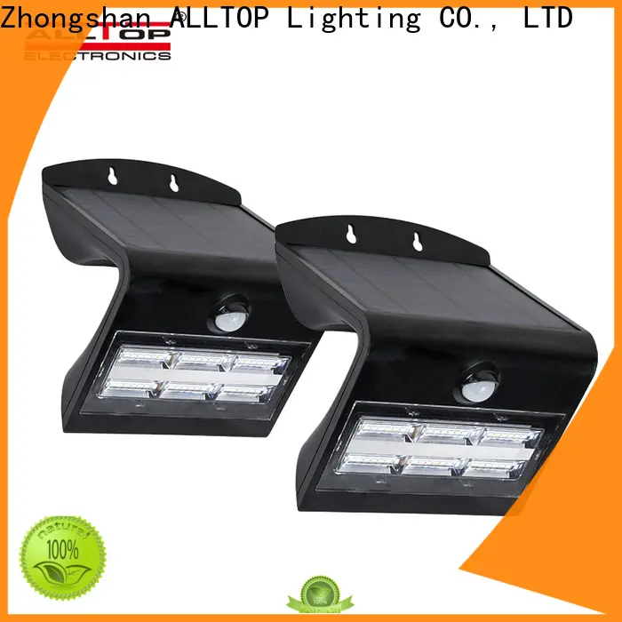ALLTOP high quality solar pir wall light manufacturer for concert 1