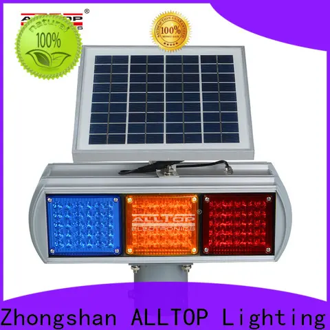 ALLTOP solar powered traffic lights suppliers supplier for safety warning 1
