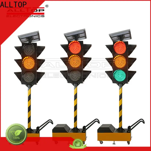 double side solar traffic signal factory for workshop 1