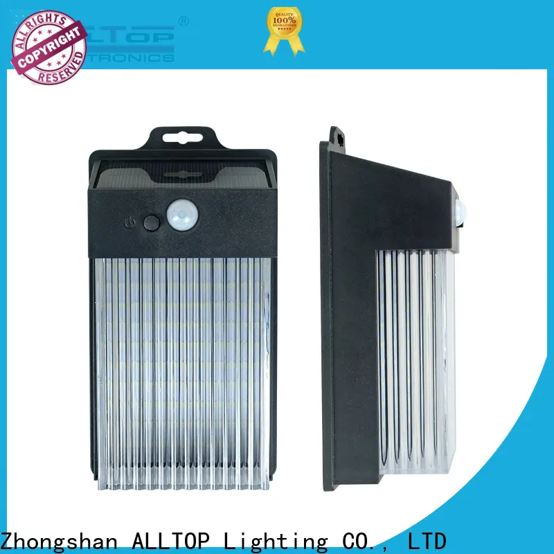 ALLTOP outdoor wall mounted solar lights factory direct supply for garden 1