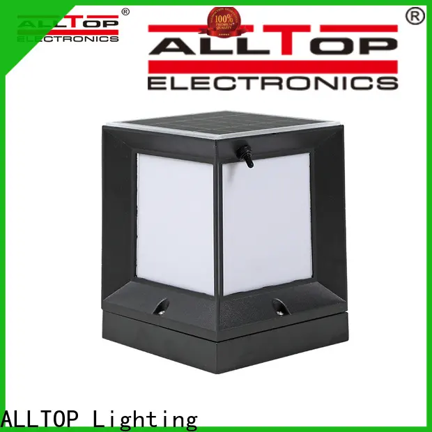 ALLTOP solar powered gate post lights 1