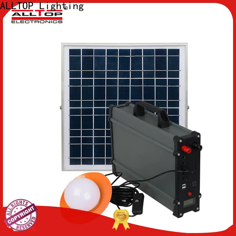 energy-saving solar dc home lighting system wholesale for outdoor lighting 1