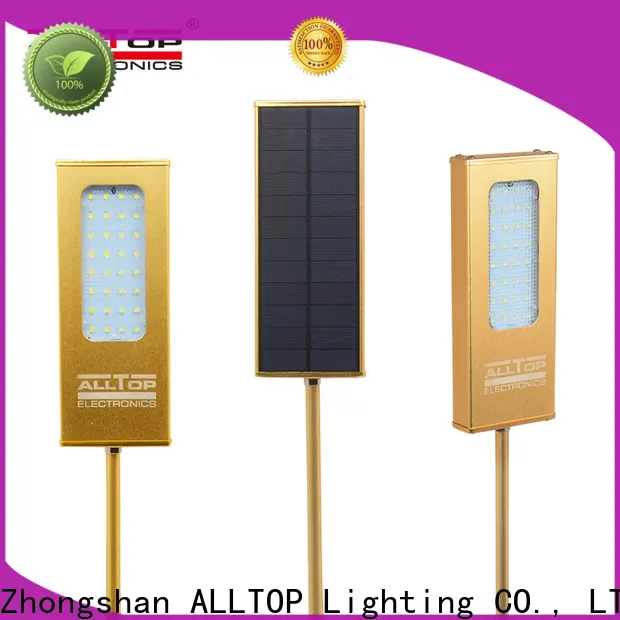 ALLTOP modern solar outside wall lights series for garden 1
