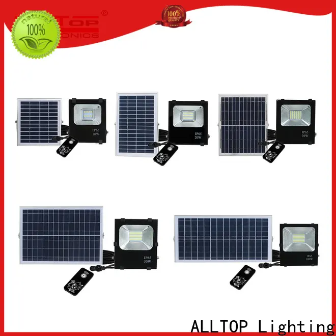 ALLTOP folding solar powered outside lights suppliers for spotlight 1