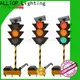 ALLTOP solar powered traffic lights company directly sale for police 1