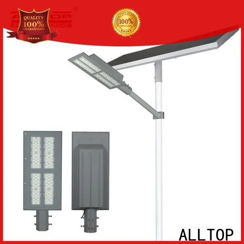 ALLTOP waterproof 12w solar street light supplier for outdoor yard 1