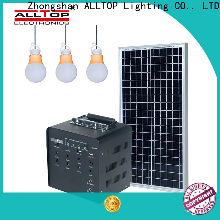 ALLTOP solar lighting system wholesale for camping 1