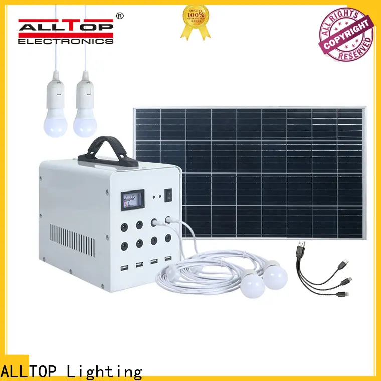 ALLTOP abs solar panel lightning system for home manufacturer for camping 1