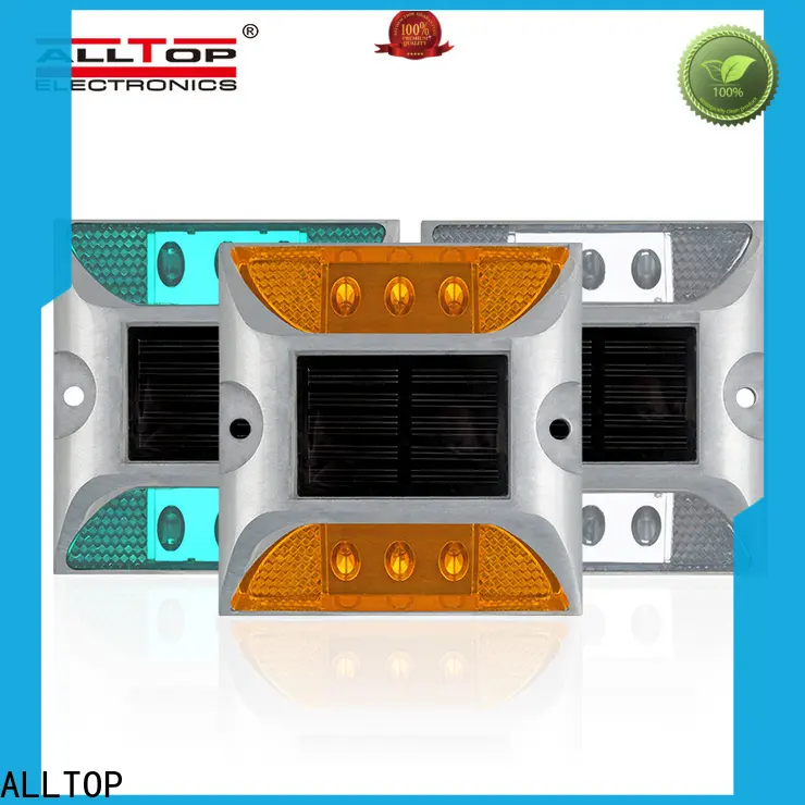 ALLTOP solar road stud lights factory for police 1