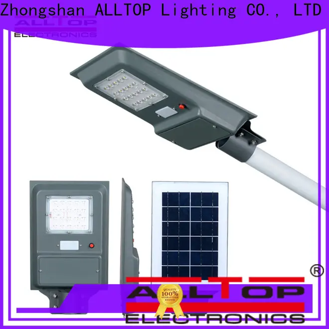 ALLTOP waterproof pole solar street light best quality manufacturer 1