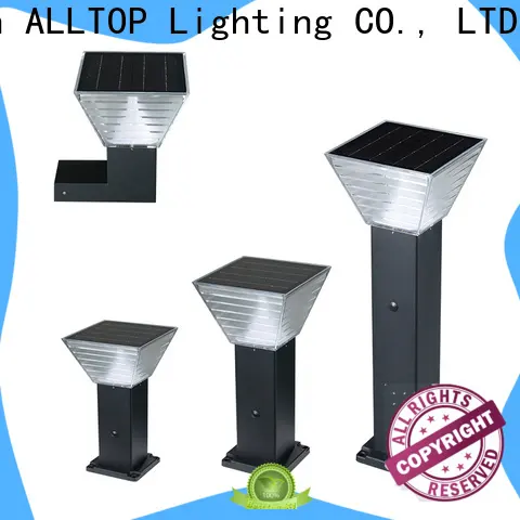 solar powered garden post lights 1