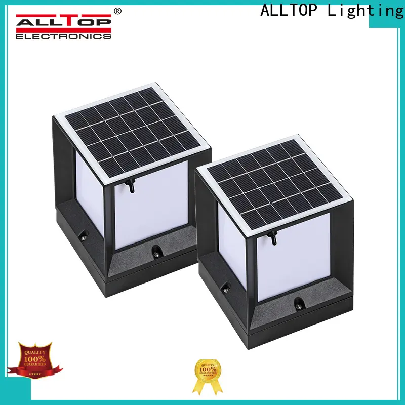 ALLTOP best outdoor solar lamp post 1