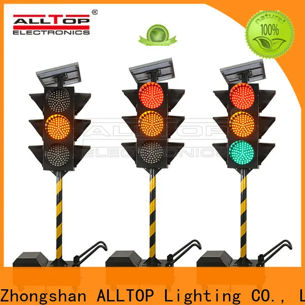 ALLTOP solar traffic light manufacturer series for workshop 1