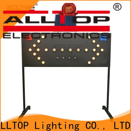ALLTOP double side solar barricade light series for security 1