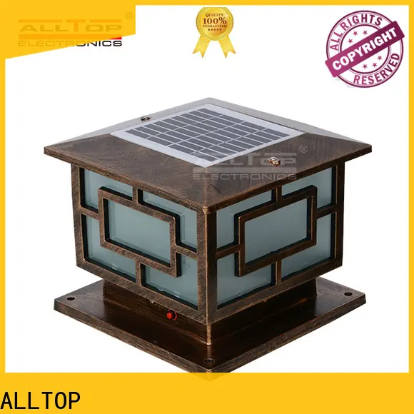 ALLTOP outdoor solar fence post lighting 1