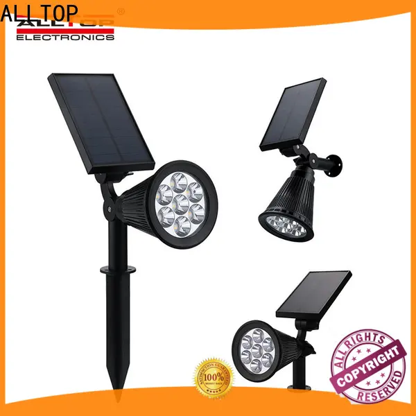 ALLTOP solar powered garden post lights 1