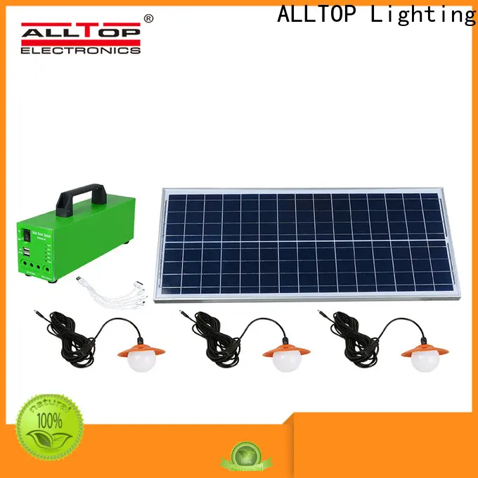 ALLTOP energy-saving household solar system manufacturer for battery backup 1