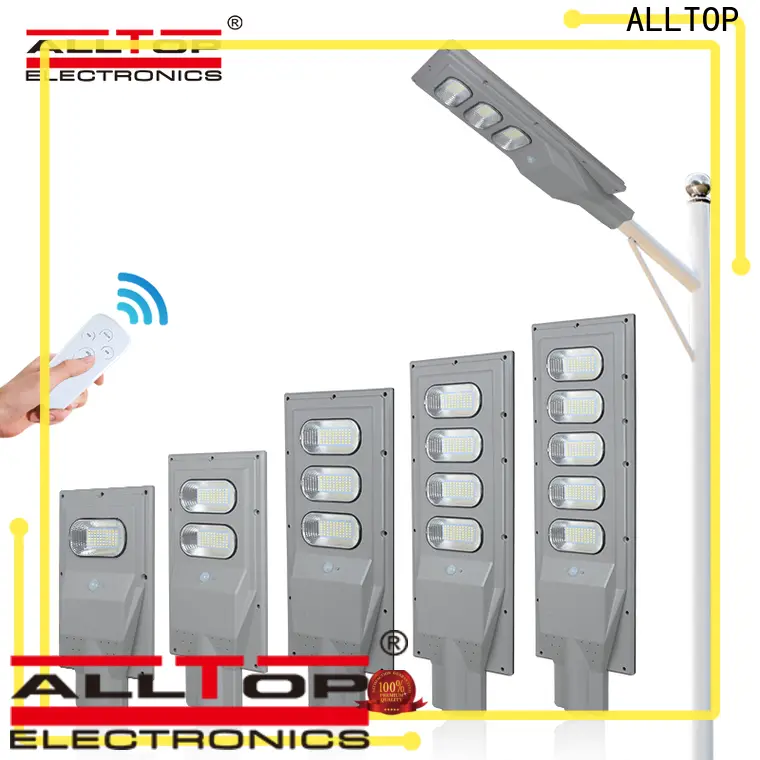 ALLTOP outdoor led street light solar system manufacturer for road 1
