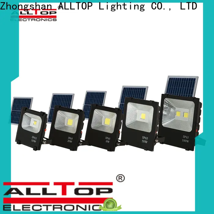 ALLTOP portable solar sensor flood lights factory for spotlight 1