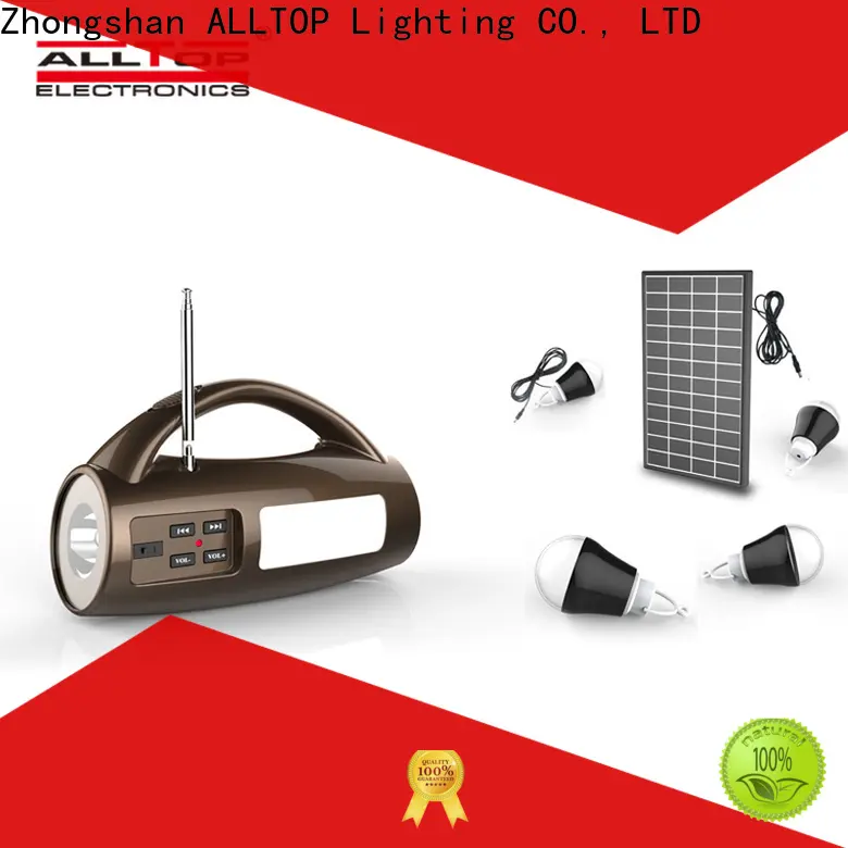 ALLTOP off-grid solar system with good price for outdoor lighting 1