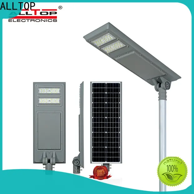 ALLTOP energy-saving solar pole lamps factory direct supply for highway 1