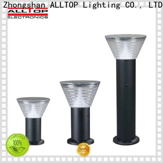 ALLTOP solar pillar lights bulk production for landscape2 1