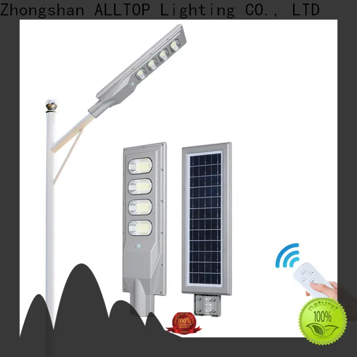 ALLTOP solar powered parking lot lights best quality manufacturer 1
