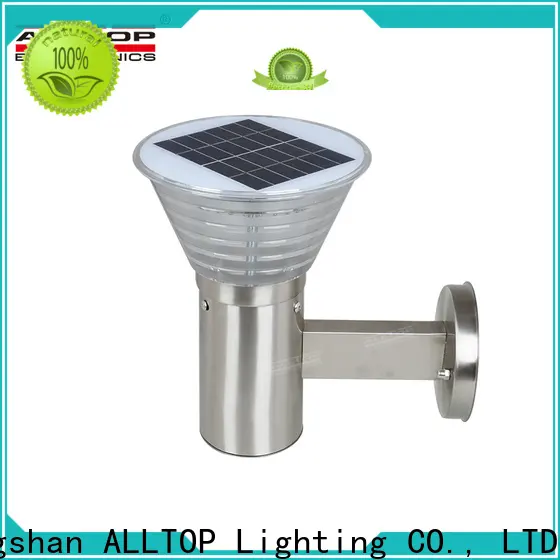 ALLTOP solar waterproof wall light manufacturer for street lighting 1