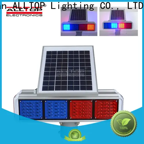 ALLTOP solar traffic light system directly sale for safety warning 1