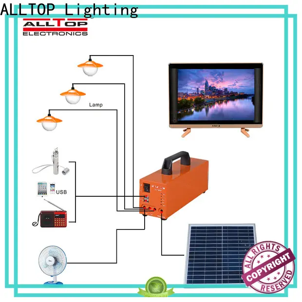 ALLTOP solar dc lighting system directly sale indoor lighting 1
