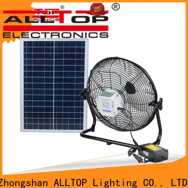 ALLTOP portable solar panel led lighting system wholesale for outdoor lighting 1