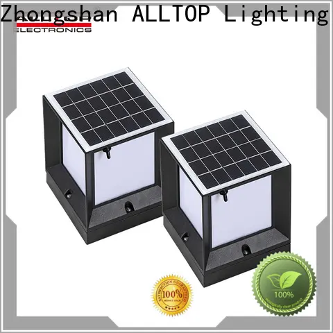 ALLTOP solar garden lamp post lights suppliers for landscape1 1