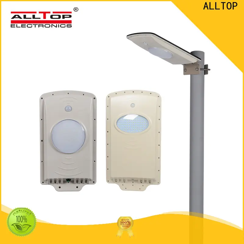 ALLTOP solar light street lamp with sensor with good price for highway 1