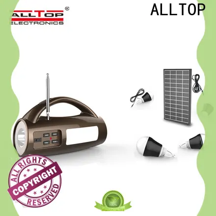 ALLTOP customized solar powered flood lights with good price for home 1