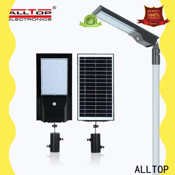 led street light with solar panel high-end manufacturer 1