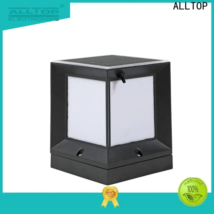 ALLTOP solar powered driveway post lights factory for decoration1 1