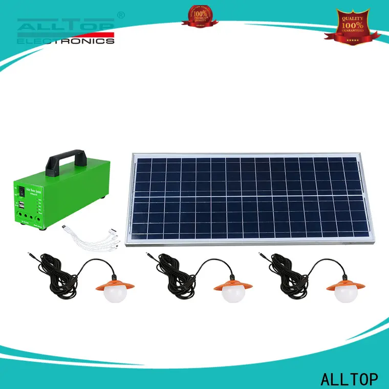ALLTOP solar electric system series for outdoor lighting 1