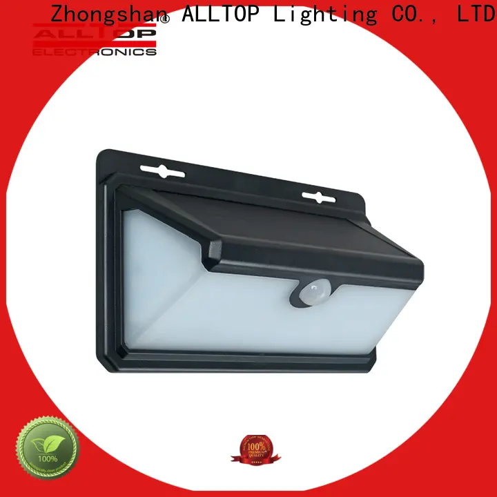 ALLTOP stainless steel solar powered wall light directly sale for street lighting 1