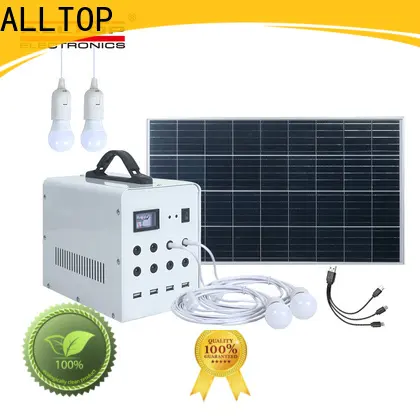 ALLTOP multi-functional solar panel battery pack series for outdoor lighting 1