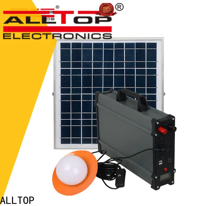 ALLTOP energy-saving solar led lighting kit system series for camping 1
