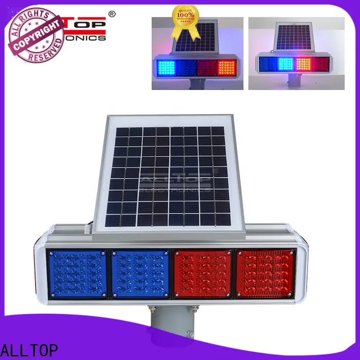 double side solar traffic light manufacturer supplier for safety warning 1