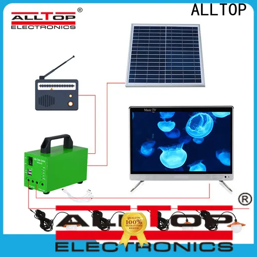 ALLTOP 12v solar lighting system directly sale indoor lighting 1