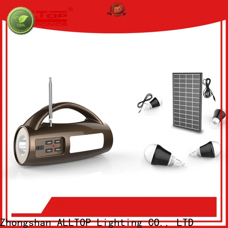 ALLTOP solar system for home with good price for outdoor lighting 1