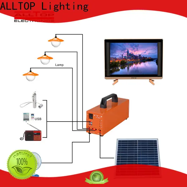 ALLTOP energy-saving solar powered lights oem series for battery backup 1