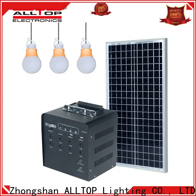 abs solar led lighting system with good price for camping 1