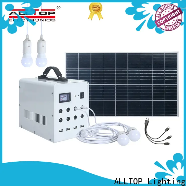 ALLTOP multi-functional best solar system for home supplier indoor lighting 1