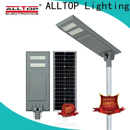 ALLTOP solar led street light with pole best quality wholesale 1